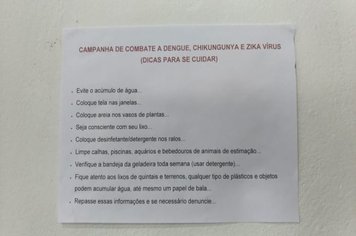 Foto - AÇÕES CONTRA A DENGUE