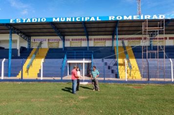 Foto - A reforma e adequação do Estádio Romeirão