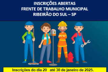 FRENTE DE TRABALHO 