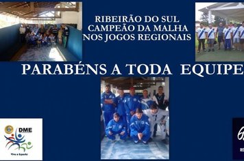 CAMPEÕES DOS 62º JOGOS REGIONAIS DE MARILIA (MALHA)