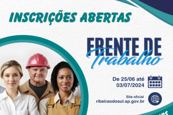 PROCESSO SELETIVO - FRENTE DE TRABALHO