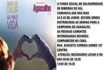 CAMPANHA DO AGASALHO