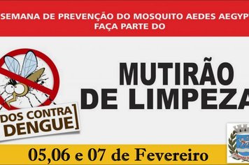 MUTIRÃO DE LIMPEZA