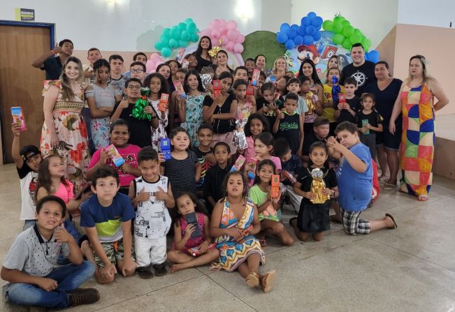 DIA DAS CRIANÇAS NO CENTRO DE CONVIVÊNCIA FLORESCER 