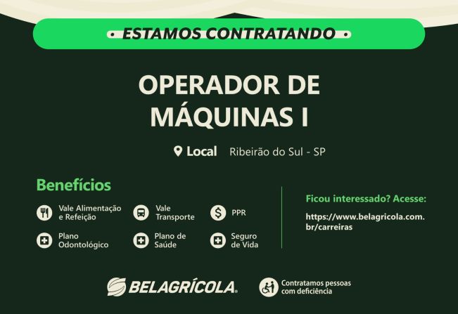 VAGA DE EMPREGO!