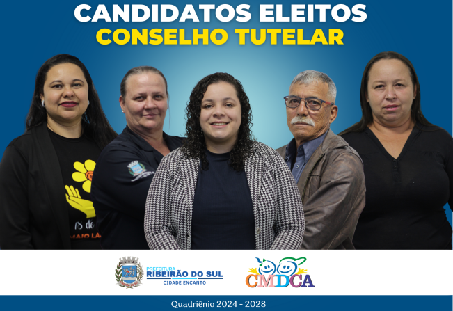 CANDIDATOS ELEITOS PARA O CONSELHO TUTELAR 